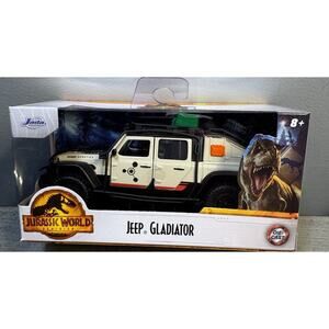 Jurassic World Dominion Jeep Gladiator Die-Cast Jada Hollywood Rides